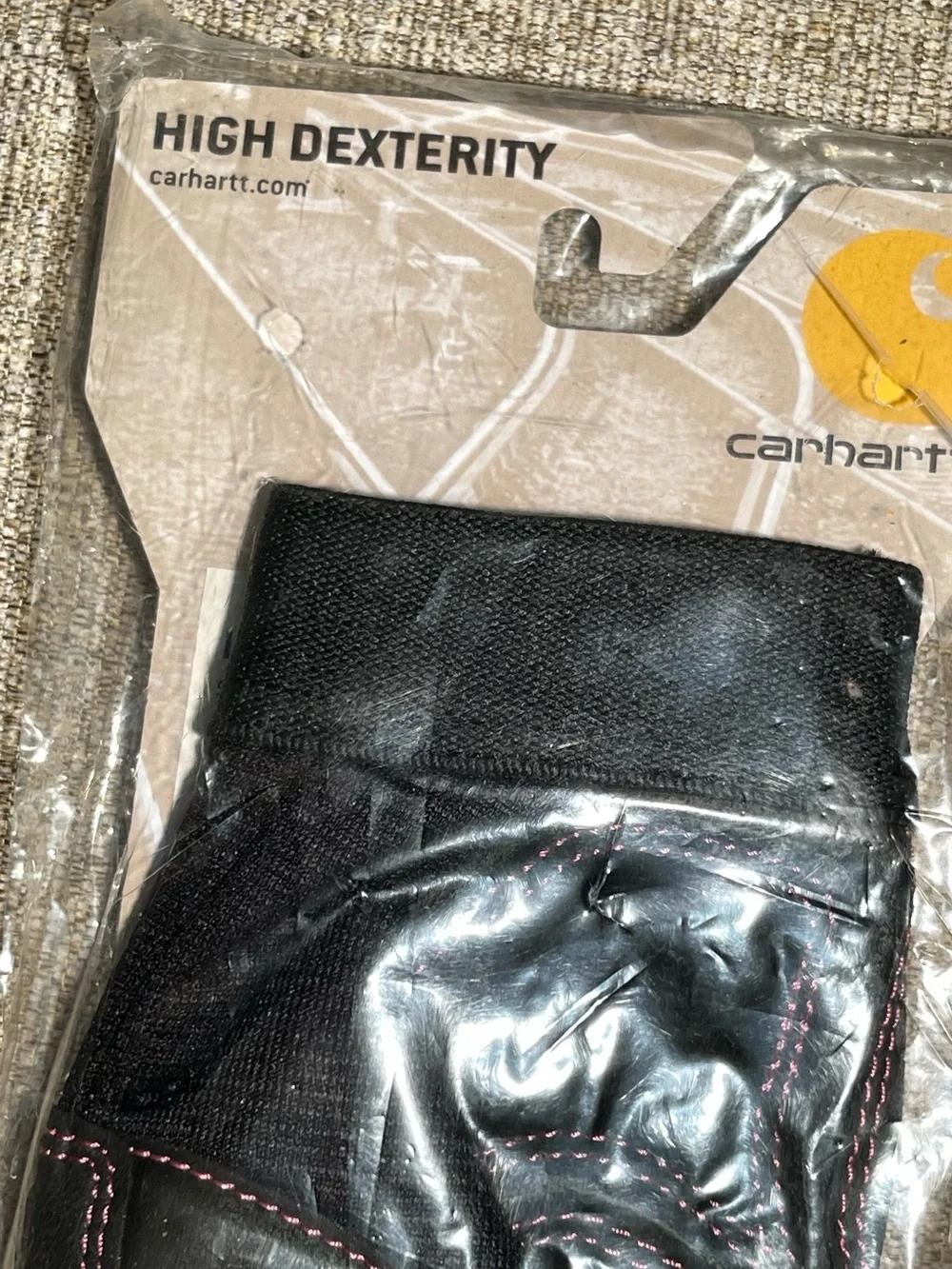 Carhartt Women's Black high Dexterity gloves size small
